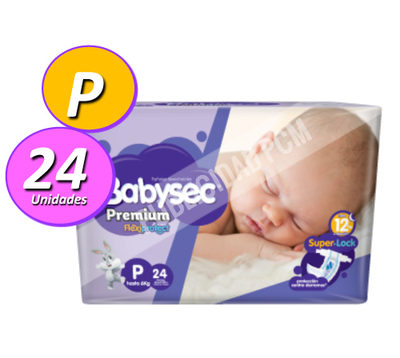 PAÑAL BABYSEC PREMIUM P PAÑAL BABYSEC PREMIUM P