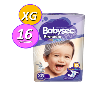 PAÑAL BABYSEC PREMIUM XG PAÑAL BABYSEC PREMIUM XG