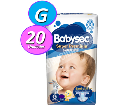 PAÑAL BABYSEC SUPER PREMIUM G PAÑAL BABYSEC SUPER PREMIUM G