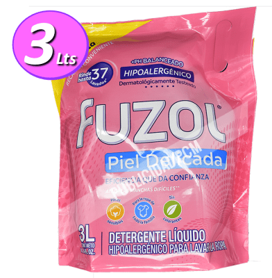 DETERGENTE FUZOL PIEL DELICADA 3 LTS DETERGENTE FUZOL PIEL DELICADA 3 LTS