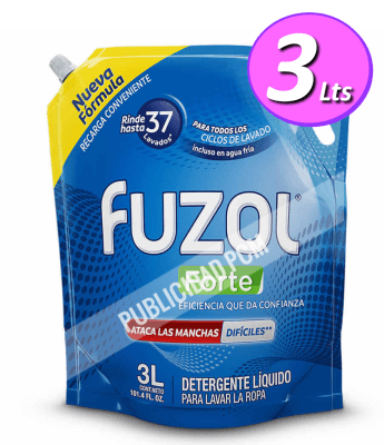 DETERGENTE FUZOL FORTE 3 LTS DETERGENTE FUZOL FORTE 3 LTS