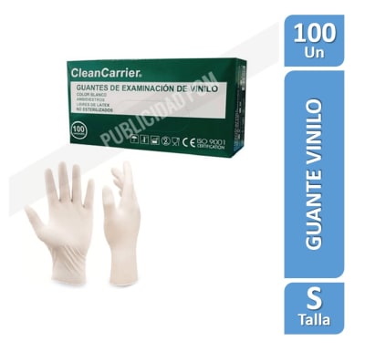 GUANTE VINILO T-S