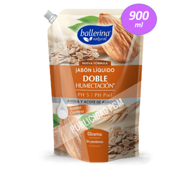 JABON BALLERINA AVENA ALMENDRA JABON BALLERINA AVENA ALMENDRA