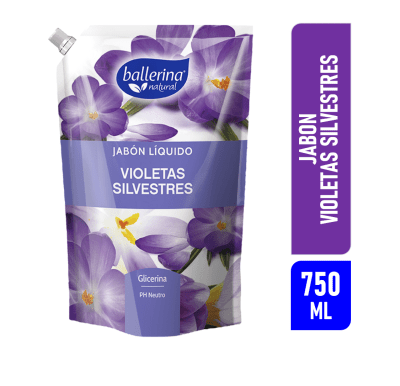 JABON BALLERINA VIOLETAS SILVESTRES