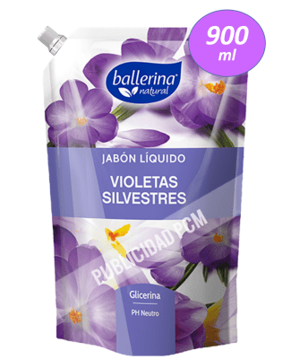 JABON BALLERINA VIOLETAS SILVESTRES JABON BALLERINA VIOLETAS SILVESTRES