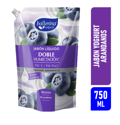 JABON BALLERINA YOGHURT ARANDANOS