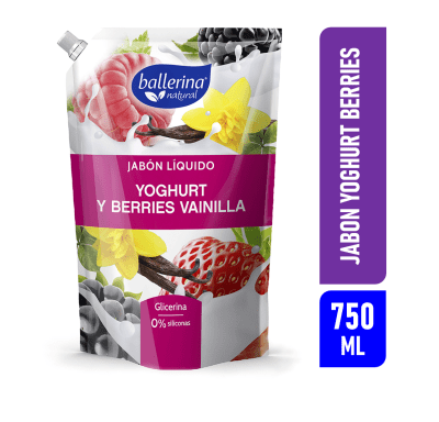 JABON BALLERINA YOGHURT BERRIES