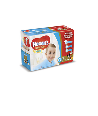 PAÑAL HUGGIES NATURAL CARE NIÑO PAÑAL HUGGIES NATURAL CARE NIÑO