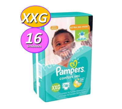 PAÑAL PAMPERS CONFORT SEC XXG PAÑAL PAMPERS CONFORT SEC XXG