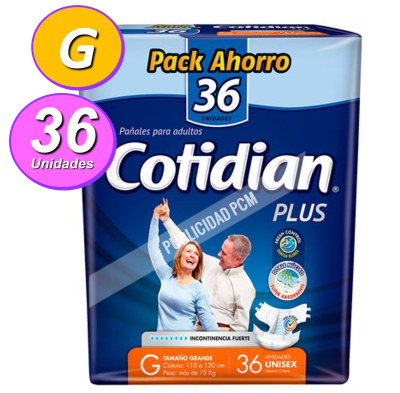 COTIDIAN PLUS G x 36 UN COTIDIAN PLUS G x 36 UN