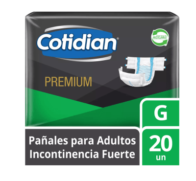 PAÑAL ADULTO COTIDIAN PREMIUM G
