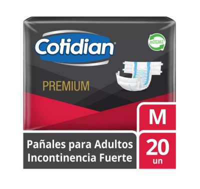 PAÑAL ADULTO COTIDIAN PREMIUM M