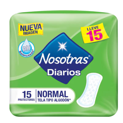 NOSOTRAS PROTECTOR DIARIO 15 Un