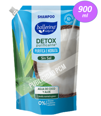 SHAMPOO BALLERINA DETOX COCO SHAMPOO BALLERINA DETOX COCO