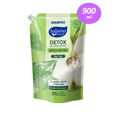 SHAMPOO BALLERINA DETOX TE VERDE SHAMPOO BALLERINA DETOX TE VERDE