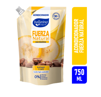 SHAMPOO BALLERINA FUERZA NATURAL