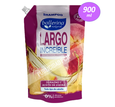 SHAMPOO BALLERINA LARGO INCREIBLE SHAMPOO BALLERINA LARGO INCREIBLE