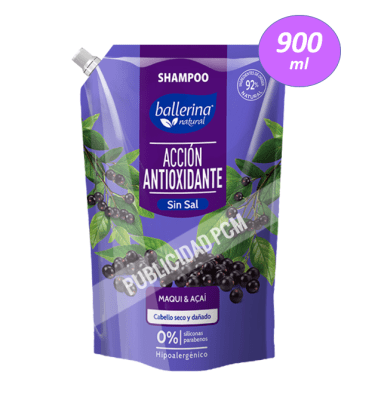 SHAMPOO BALLERINA MAQUI ACAI SHAMPOO BALLERINA MAQUI ACAI