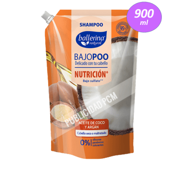 SHAMPOO BALLERINA NUTRICION BAJO POO SHAMPOO BALLERINA NUTRICION BAJO POO