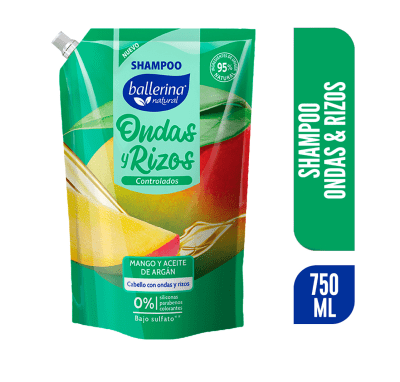 SHAMPOO BALLERINA ONDA Y RIZOS