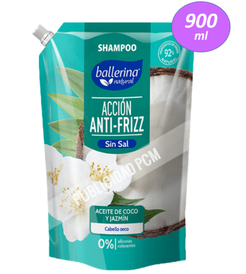 SHAMPOO BALLERINA SIN SAL COCO JAZMIN SHAMPOO BALLERINA SIN SAL COCO JAZMIN