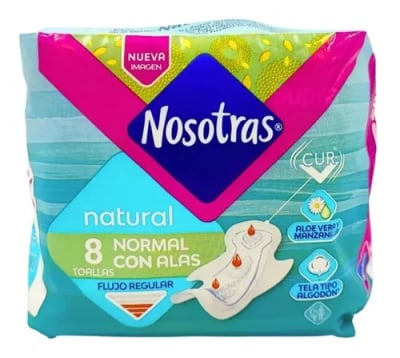 NOSOTRAS TOALLA NATURAL c/ ALAS