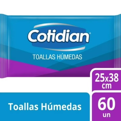 TOALLITAS ASEO ADULTO COTIDIAN