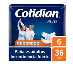 PAÑAL ADULTO COTIDIAN PLUS G