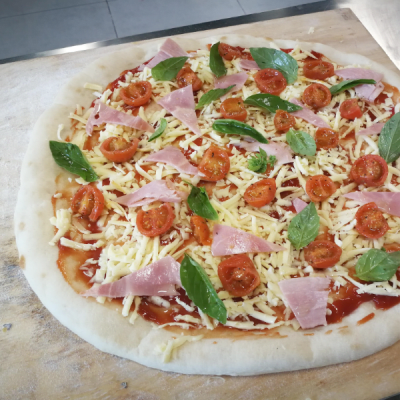 Estira tu pizza