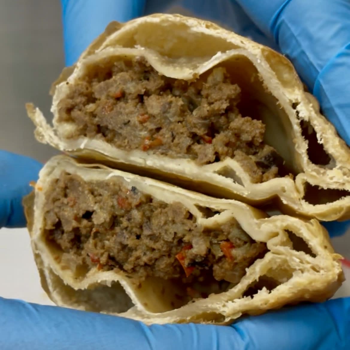 Empanada de pino vegetariano