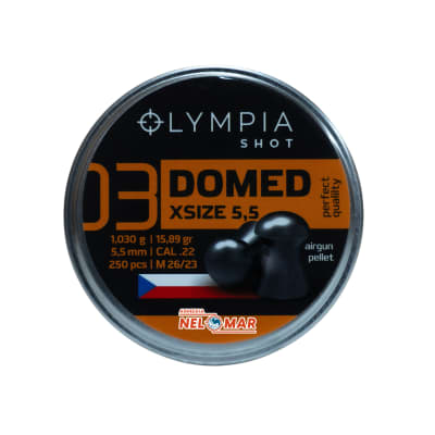 POSTON OLYMPIA DOMED XSIZE CALIBRE 5.5/15,89gr 250 uni.