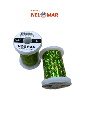 TINSEL VEEVUS HOLO CHARTREUSE SMALL