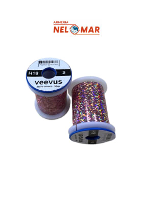 TINSEL VEEVUS HOLO PINK SMALL