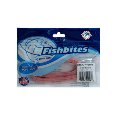 FISHBITES BAG O´ WORMS (GUSANO DE SANGRE)