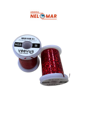 TINSEL VEEVUS HOLO RED MEDIUM