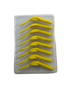 VINILO TRABUCCO YUMMY BAIT TAIL CREAM 8 uni.