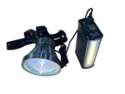 FOCO CON BATERÍA 1.200 W H110