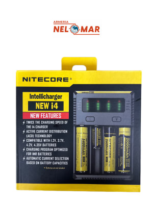 CARGADOR NITECORE NEW i4