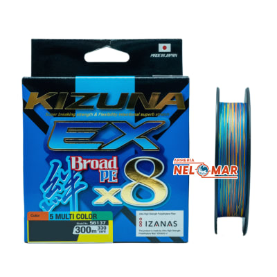 MULTIFILAMENTO OWNER KIZUNA MULTICOLOR 300 MTS1