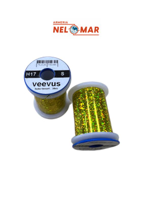 TINSEL VEEVUS HOLO YELLOW SMALL