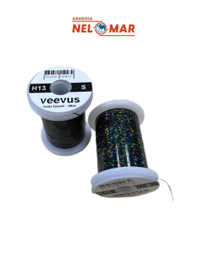 TINSEL VEEVUS HOLO BLACK SMALL
