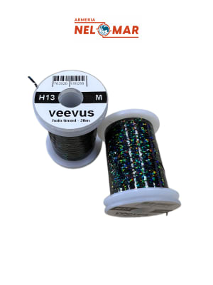 TINSEL VEEVUS HOLO BLACK MEDIUM