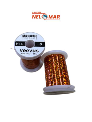 TINSEL VEEVUS HOLO ORANGE SMALL