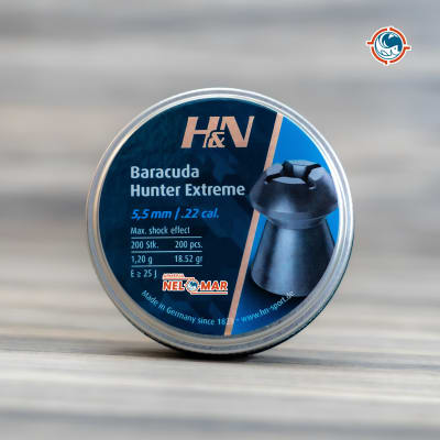 POSTON H&N BARACUDA HUNTER/EXTREME CALIBRE 5.5 200 UNI.1