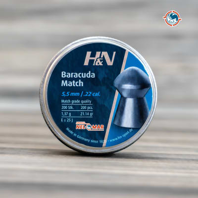 POSTON H&N BARACUDA MATCH 5.51/21.14GR 200uni.