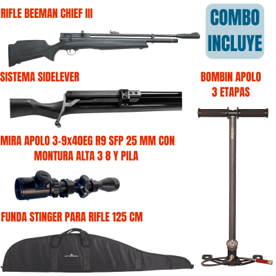 COMBO RIFLE BEEMAN CHIEF III CAL .5.51