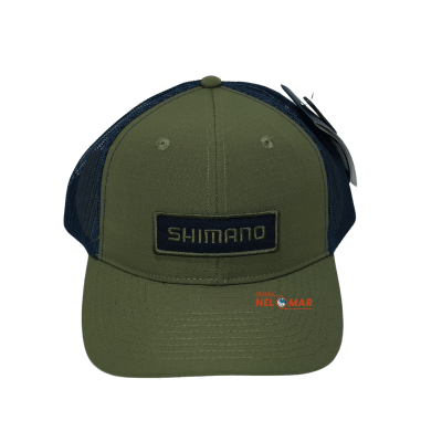 GORRO SHIMANO VERDE/AZUL1