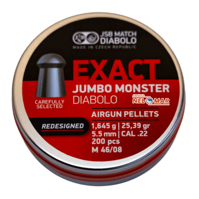 POSTON JSB JUMBO MONSTER REDISEÑADO CAL.5.52/25,39GR 200 uni.