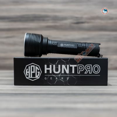 LINTERNA DE CAZA HUNT-PRO 300 LUMENES LED ROJO BATERÍA 18650