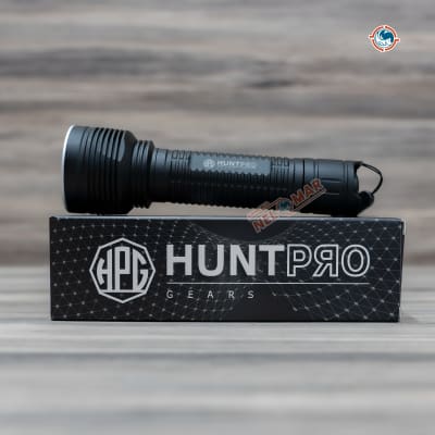 LINTERNA DE CAZA HUNT-PRO 300 LUMENES LED ROJO BATERÍA 217004